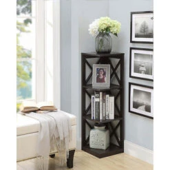 Other Oxford 3-Tier Corner Bookcase -Exquisite Home imageService 2290
