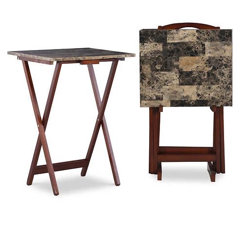 Linon Warrenton TV Tray Set 6 Linon Warrenton TV Tray Set - Image 6