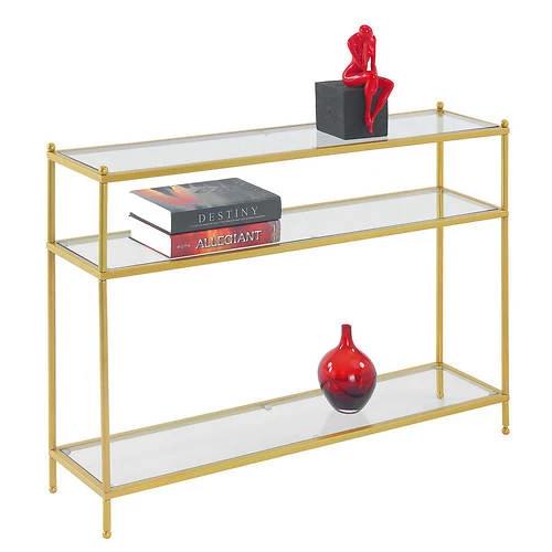 Other Royal Crest 3-Tier Glass Console Table 7 Other Royal Crest 3-Tier Glass Console Table - Image 7