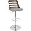 Other Trevi Mid-Century Modern Adjustable Barstool With Swivel
