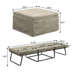 Other Designs4Comfort Folding Bed Ottoman -Exquisite Home imageService 2358