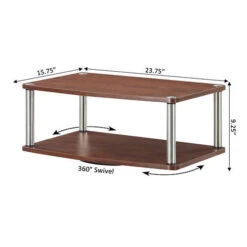 Other Designs2Go Double-Tier Swivel Riser -Exquisite Home imageService 2369