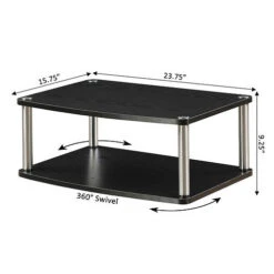 Other Designs2Go Double-Tier Swivel Riser -Exquisite Home imageService 2371