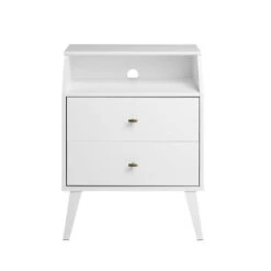 Prepac Milo Angled Top Nightstand -Exquisite Home imageService 2445