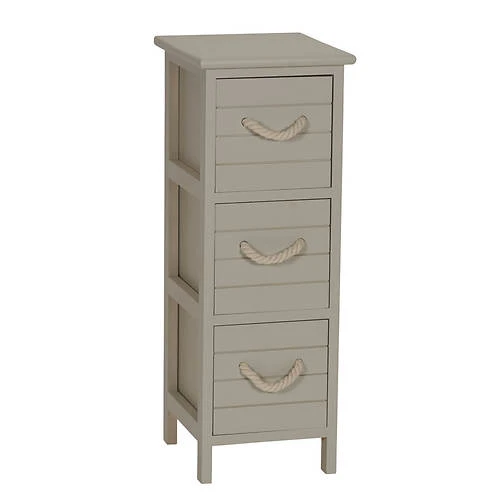 Seaside 3-Drawer Narrow Side Table 1 Seaside 3-Drawer Narrow Side Table
