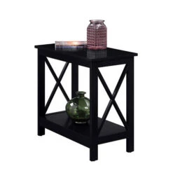 Other Oxford Chairside End Table With Shelf -Exquisite Home imageService 2468