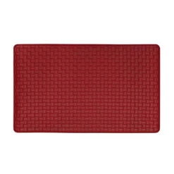 Achim Woven-Embossed Faux-Leather Anti-Fatigue Mat - 18" X 30" -Exquisite Home imageService 249