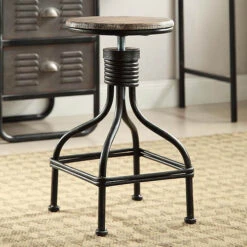 Locker Collection Swivel Stool