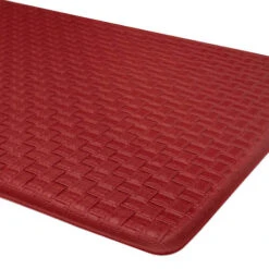 Achim Woven-Embossed Faux-Leather Anti-Fatigue Mat - 18" X 30" -Exquisite Home imageService 253