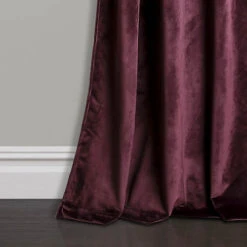 Lush Decor Prima Velvet Solid Room Darkening Curtain Panel Set -Exquisite Home imageService 2558