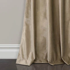Lush Decor Prima Velvet Solid Room Darkening Curtain Panel Set -Exquisite Home imageService 2564