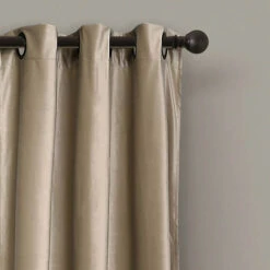 Lush Decor Prima Velvet Solid Room Darkening Curtain Panel Set -Exquisite Home imageService 2569