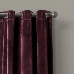 Lush Decor Prima Velvet Solid Room Darkening Curtain Panel Set -Exquisite Home imageService 2570