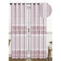 Kashi Home Theodora Embroidered Grommet Panel 15 Kashi Home Theodora Embroidered Grommet Panel -Exquisite Home imageService 2614