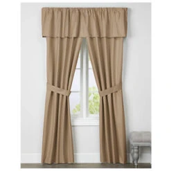Prescott 5-Piece Insulated Window Treatment Set -Exquisite Home imageService 2689