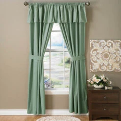 Prescott 5-Piece Insulated Window Treatment Set -Exquisite Home imageService 2693