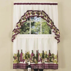 Tailored Tier And Swag Set -Exquisite Home imageService 2720