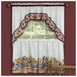 Tailored Tier And Swag Set -Exquisite Home imageService 2724