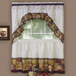 Tailored Tier And Swag Set -Exquisite Home imageService 2727