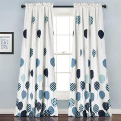 Lush Decor Flying Balloon Window Curtain -Exquisite Home imageService 2755
