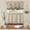 Tattersall Tier And Valance Set