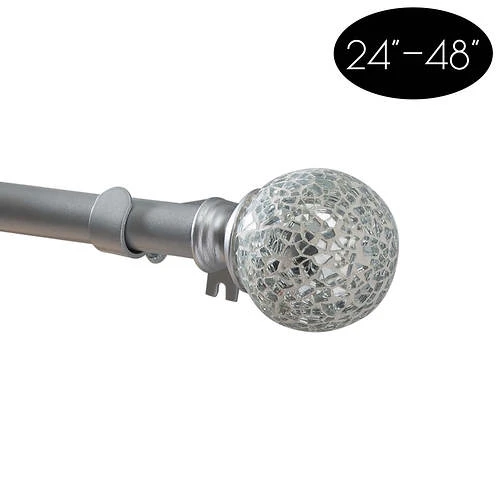 Palermo Adjustable Curtain Rod Set 1 Palermo Adjustable Curtain Rod Set