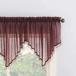 Erica Crushed Voile Valance