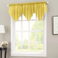 Erica Crushed Voile Valance -Exquisite Home imageService 2839