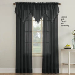 Erica Crushed Voile Valance -Exquisite Home imageService 2841