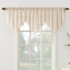 Erica Crushed Voile Valance -Exquisite Home imageService 2844