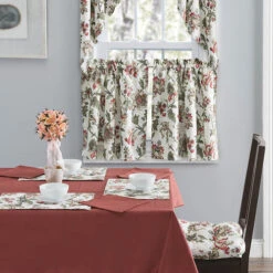 Other Madison Floral Tailored Tier -Exquisite Home imageService 2852