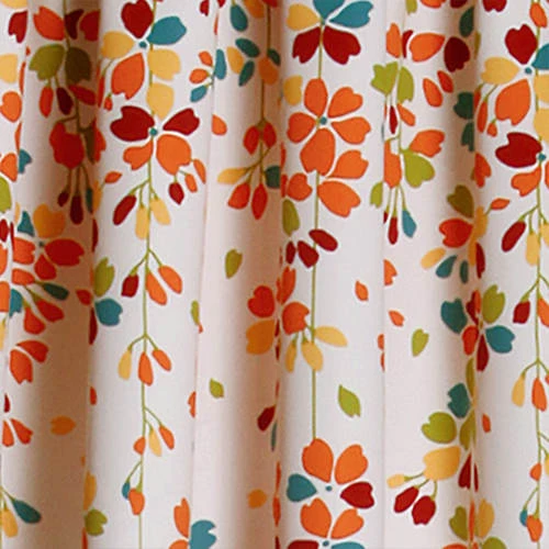 Lush Décor Weeping Flowers Room Darkening Window Curtain 2 Lush Décor Weeping Flowers Room Darkening Window Curtain - Image 2