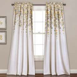 Lush Décor Weeping Flowers Room Darkening Window Curtain 30 Lush Décor Weeping Flowers Room Darkening Window Curtain -Exquisite Home imageService 2886