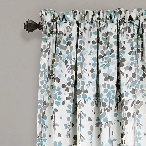 Lush Décor Weeping Flowers Room Darkening Window Curtain 13 Lush Décor Weeping Flowers Room Darkening Window Curtain - Image 13