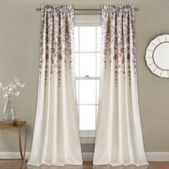 Lush Décor Weeping Flowers Room Darkening Window Curtain 39 Lush Décor Weeping Flowers Room Darkening Window Curtain -Exquisite Home imageService 2895