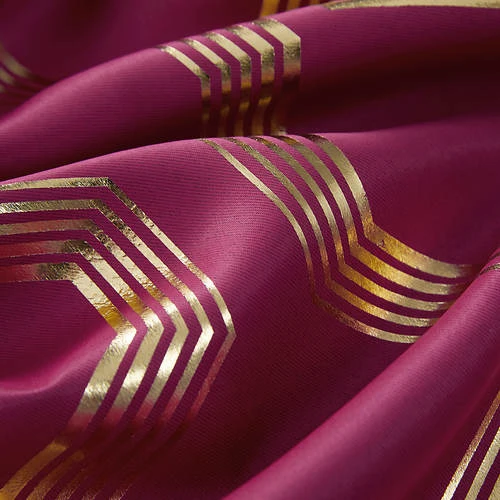 Chloe Room-Darkening Grommet Panel With Foil Print 5 Chloe Room-Darkening Grommet Panel With Foil Print - Image 5