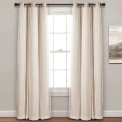 Lush Décor Sheer Panels With Blackout Lining -Exquisite Home imageService 3010