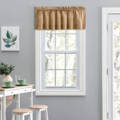 Other Lisa Solid Tailored Valance -Exquisite Home imageService 3026