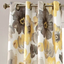 Lush Decor Leah Room Darkening Window Curtain Set -Exquisite Home imageService 3145