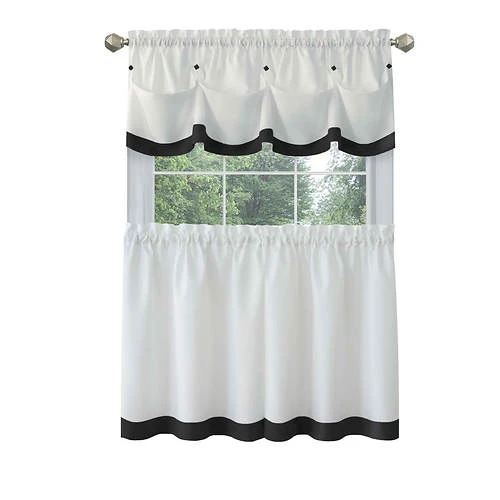 Achim Lana Tier Pair And Valance Set 7 Achim Lana Tier Pair And Valance Set - Image 7
