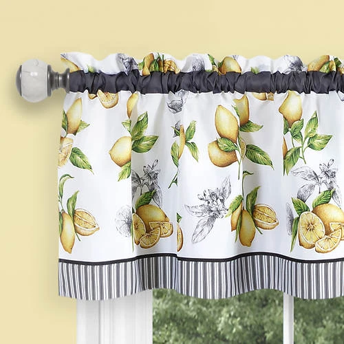 Lemon Drop Tier And Valance Set 2 Lemon Drop Tier And Valance Set - Image 2