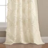 Lush Decor - Ruffle Diamond Window Curtain