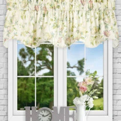 Other Abigail Lined Scallop Valance -Exquisite Home imageService 3208