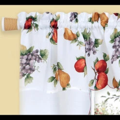 Achim Ambrosia Embellished Tier And Swag Set