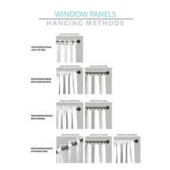 Lush Décor Insulated Blackout Back Tab Curtains 22 Lush Décor Insulated Blackout Back Tab Curtains -Exquisite Home imageService 3236
