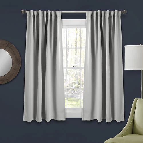 Lush Décor Insulated Blackout Back Tab Curtains 9 Lush Décor Insulated Blackout Back Tab Curtains - Image 9