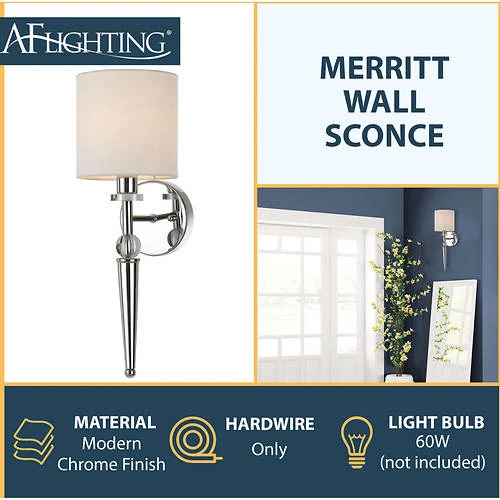 AF Lighting Merritt Wall Sconce 2 AF Lighting Merritt Wall Sconce - Image 2