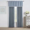 Brielle Home Oslo Blackout 2-Pack Window Valances