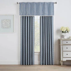 Brielle Home Oslo Blackout 2-Pack Window Valances