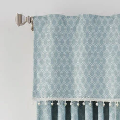 Brielle Home Oslo Blackout 2-Pack Window Valances -Exquisite Home imageService 3297